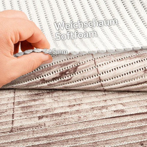 Badematte Weichschaummate Super Qualität 65cm 130cm Breit Badvorleger Antirutsch - Bild 14 von 41