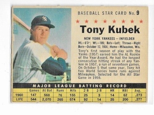1961 Post Baseball Cards Multi-Listing, You Pick, Comb. Shipping Updated 3/1/24 - Picture 15 of 360