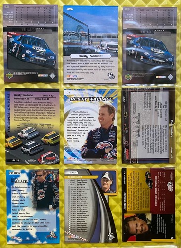 Nascar Auto Racing Cup Series Trading Cards Variety of Drivers, Series and Years - Picture 66 of 255