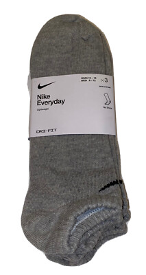 gray nike no show socks