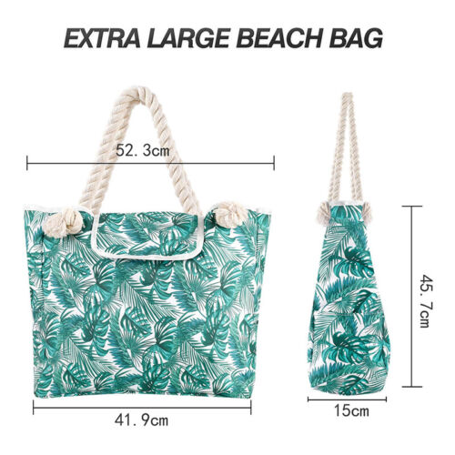 Tasche Shopper Größe Strandtasche Canvas Handtasche Umhängetasche Reisetasche - Bild 2 von 20