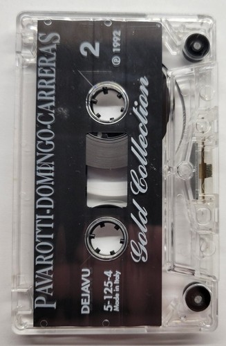 Gold Collection The Three Tenors Pavarotti Domingo Carreras Cassette - Picture 4 of 5