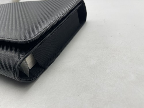 Infiniti Fibra de Carbono Manual del Propietario Estuche de Cuero Bolsa de Almacenamiento de Papeleo - Imagen 6 de 10