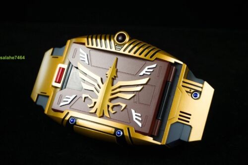 Kamen Rider Ryuki Odin Cosplay Belt Gold Immortal Sound & Light Prop w/ NFC Card - Picture 5 of 16