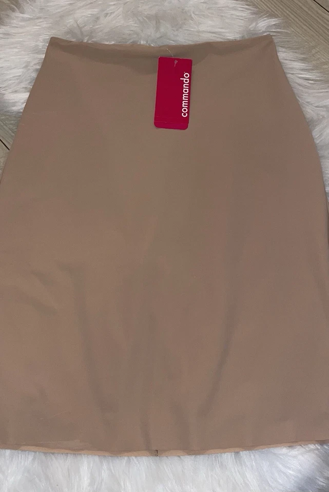 Pantalón Corto Commando Medio Slip con Control Mujer S Pequeño Beige Nuevo Foto 2 de 4