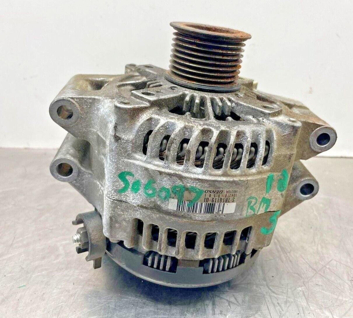 2012 BMW 535i 3.0L TURBO ENGINE ALTERNATOR ASSEMBLY 14V 210 AMP DENSO