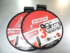 Diablo Framing Circular Saw Blade 7-1/4" x 24-Tooth Cuts Wood (2X) PACK 3 D0724
