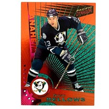 Brian Bellows 1997-98 Pacific Dynagon Copper Parallel #1 Anaheim Mighty Ducks