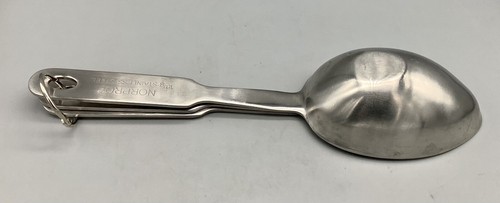 Norpro 18/8 Stainless Steel Long Handle Flat Bottom Measuring Spoons - Picture 7 of 12