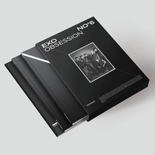 EXO OBSESSION 6th Album OBSESSION Ver CD+Photo Book+Lyric+F.Poster+2Card SEALED