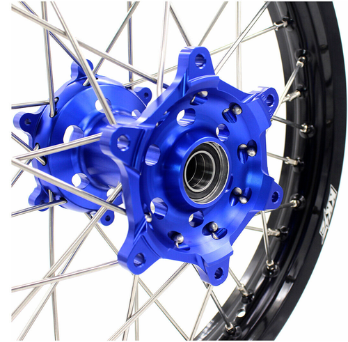KKE 2.15*18" Rear Wheel Rim Fit YZ125 YZ250 1999-2025 YZ250F YZ450F 03-2025 Blue - Picture 3 of 6