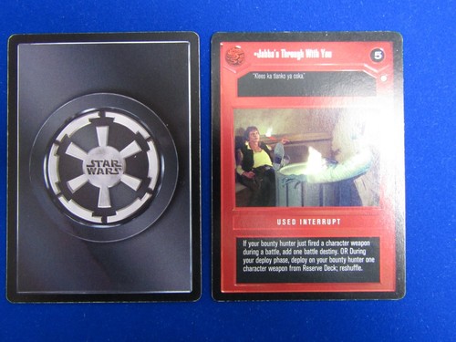 Star Wars 1998 Special Edition CCG Decipher TCG Black Border LS DS Cards - Picture 144 of 195