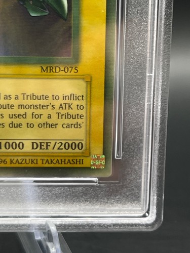 Vintage Yugioh FADED Catapult Turtle MRD-075 Metal Raiders-1st Edition ERROR - Picture 7 of 14