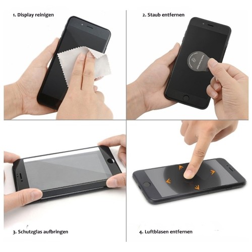 9H HD Super Härte Displayschutzfolie Samsung Galaxy S6 SINTECH© Premium - Bild 4 von 4