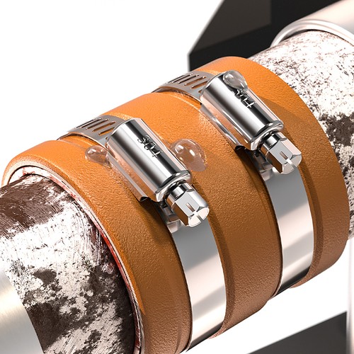 Abrazadera de manguera Worm Drive Jubilee Clips Acero inoxidable Acero dulce Grado marino Clip - Imagen 8 de 18