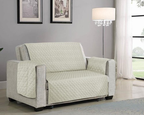 Gesteppte Sofaabdeckung Überwurfsofa Slippbezüge nicht wasserdicht Möbel Haustierschutz - Bild 83 von 106