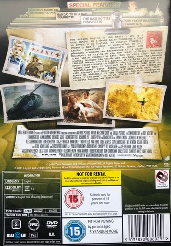 Jackboots on Whitehall DVD 2010 - Satire Comedy War - REGION 2 - Picture 2 of 3
