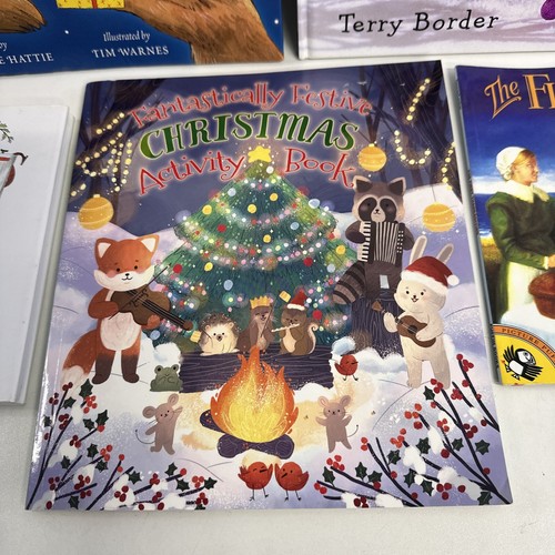 5-PACK Christmas Kids Books: NEW/Shelf Pulls Activity Book/Thanksgiving/Peanut/o - Foto 5 di 18