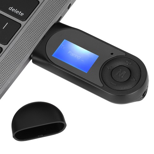 5.0 Audio Adapter Transmitter Receiver 2in 1 3.5mm For Speaker Laptop - Picture 9 of 22