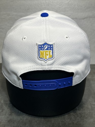 LA Rams Hat Sideline OG 2023 Plain Logo New Era 9FORTY StretchSnap Cap H71 - Picture 4 of 8