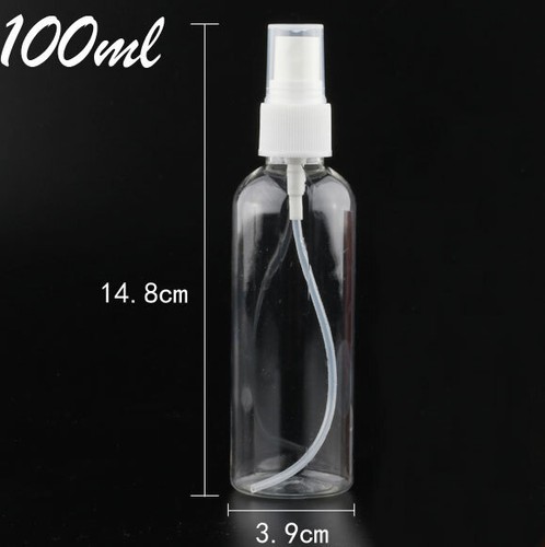 Botellas de spray vacías de 5 ml-100 ml recargables de plástico reutilizable para viajes, aceites, perfumes - Imagen 13 de 15