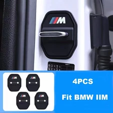4PCS Car Door Lock Latches Cover for BMW IIM Car Door Guard Lock Car Accessories