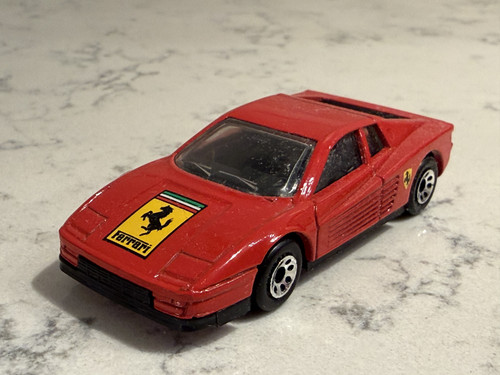 RARE Vintage Matchbox Hot Wheels 1986 Ferrari Testarossa Collection 1:64 (4 Lot) - Picture 5 of 9