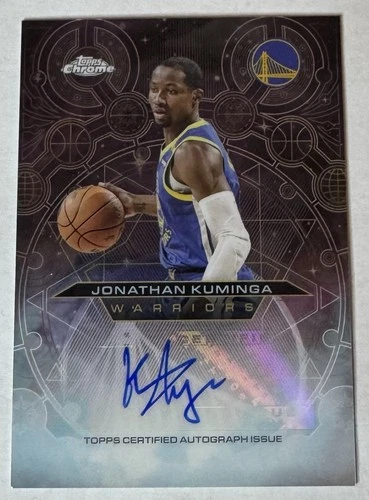2025 Topps Chrome Jonathan Kuminga Base (RAW)