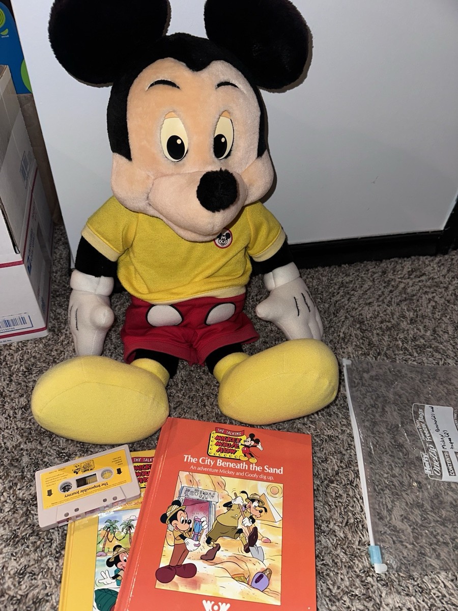 24” Vintage 1986 Worlds of Wonder Talking Mickey Mouse Show