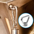 Gewinde Nussbefestigungselstein Edelstahl M20 Augenmutter Marine Hebelringmutter