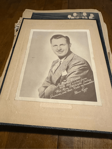 Vintage 1930s Large Radio News Clippings Scrapbook Memorabilia Glenn Riggs Etc - Picture 2 of 14