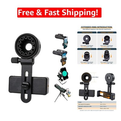Universal Telescope Phone Adapter: Quick-Setup Smartphone Mount for All Devices