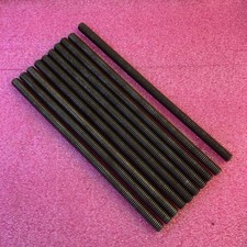 (Qty.10) 3/8-16 X 8" Alloy Steel Threaded Rod All Thread