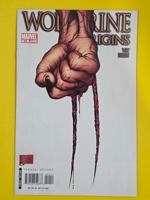 WOLVERINE ORIGINS 10 - 1ST DAKEN  APPEARANCE -  TWO CLAW VARIANT - MARVEL COMICS