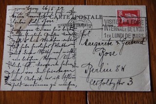 Lettre de France timbre n°178 "Type Pasteur" année 1923/26 TTBE
