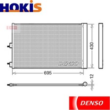 CONDENSER AIR CONDITIONING DCN17061 FOR MERCEDES-BENZ GLA-CLASS 2.0L 4cyl