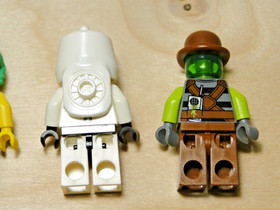 Lego Ultra Agents Toxikita Minifigures 70163 Meltdown Retox Scientist Curtis