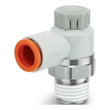 SMC AS2201F-N02-07S Speed Control Valve,1/4in NPT,Meter Out 4DGP9