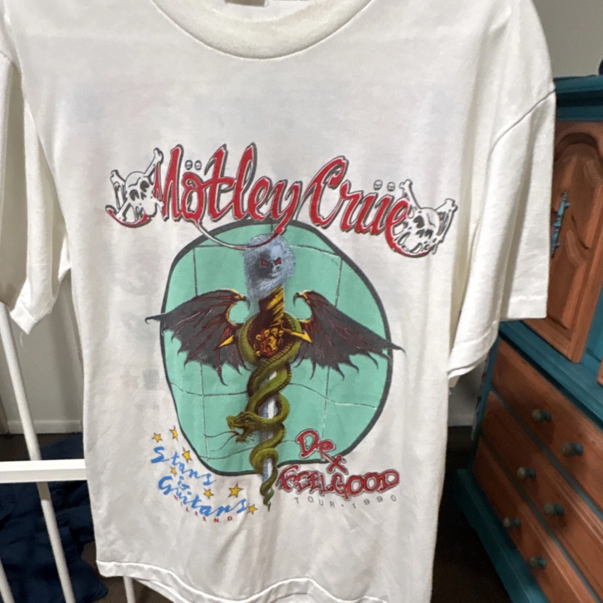 Motley Crue Dr Feelgood Shirt In Men's Vintage T-Shirts for sale