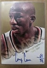 1998 Skybox Premium Autographics Blue Ink 28/50 Cory Carr Auto