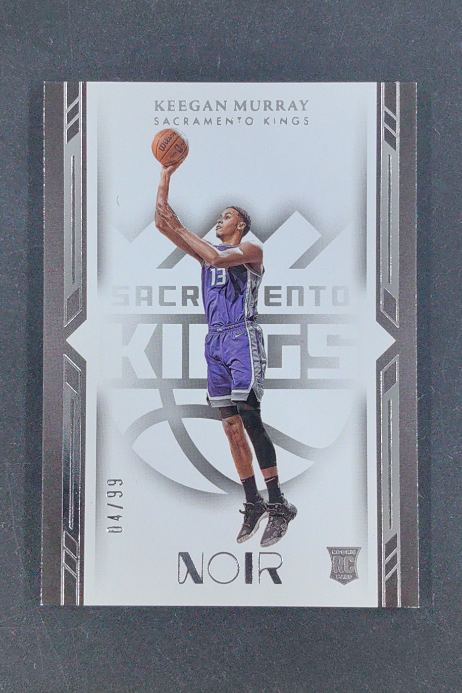 2022-23 Panini Noir Keegan Murray Icon Edition RC /99 #195