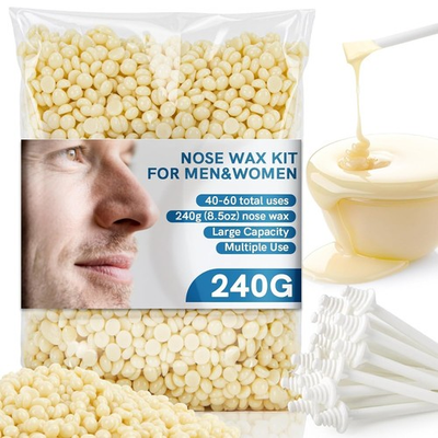 #ad 240G Nose Wax Kit Ear amp; Nose Hair Wax Kit for Men and Women40 60 UsesQuick amp; $14.99