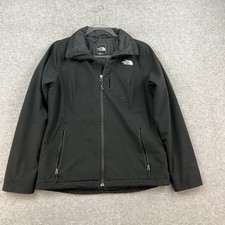 Women's The North Face Jacket Apex Bionic 2 Soft shell Light Black Hike Windwall