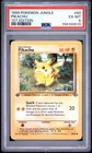 156100010 Pikachu 1999 Pokemon Jungle 1st Edition #60/64 PSA 6