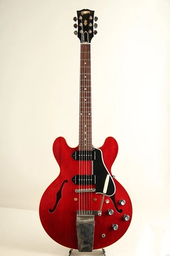 Gibson Custom Shop Limited Run 1959 Es-335 P-90 60'S Cherry Grover Maestro Aged 