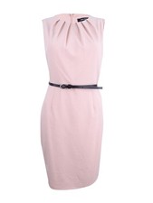 Nine West Women's Pleated Sheath Dress