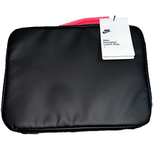 Bolsa de almuerzo aislante Nike Just Do It negra/rosa - Imagen 2 de 3