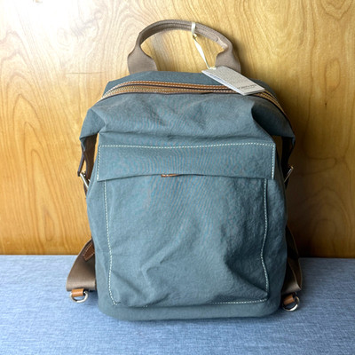 New Roberta Pieri Italy Zainetto 24 Linylen Gray Backpack