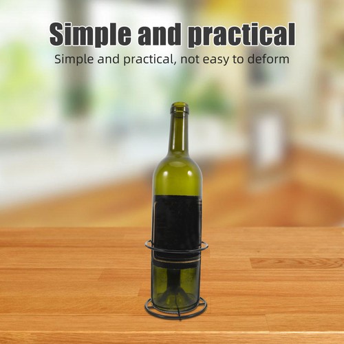 Eisen Wand Wein Halter für einzelne Flasche Display Rack für Zuhause - Bild 9 von 12