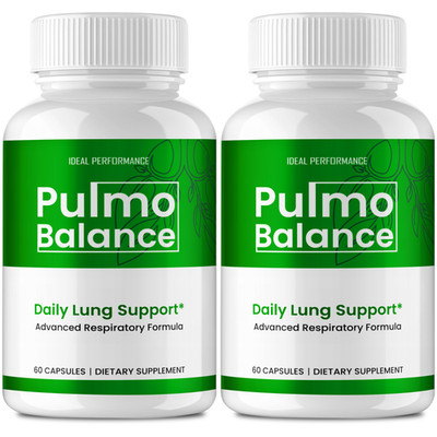 Pulmo Balance Capsules, Official PulmoBalance Supplement Pills (2 Pack)